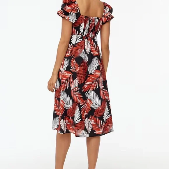 J.CREW FACTORY | Twist-front midi dress - Picture 9 of 11